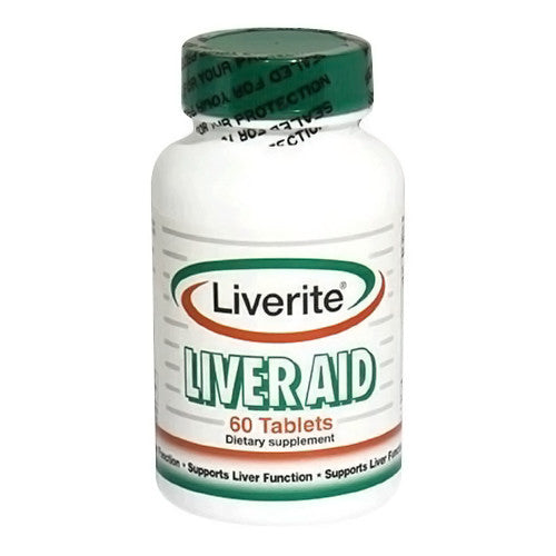 Liverite Liver Aid Dietary Supplement Tablets - 60 Each